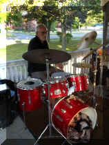 George Bush Lincoln Park Drums.jpg (73151 bytes)